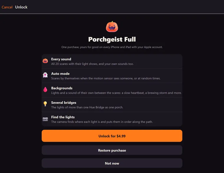 Porchgeist Full: what it unlocks